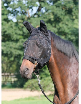 Busse Reitsport Busse Fly Guard Plus Ohren Fliegenmaske Vollblut - schwarz (633014-040-940) Busse Reitsport Busse Fly Guard Plus Ohren Fliegenmaske Vollblut - schwarz (633014-040-940)