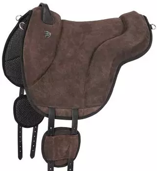 Equinate Reitpad California Wildleder, braun