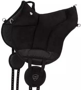 Equinate Reitpad Toledo Mikrofaser, schwarz
