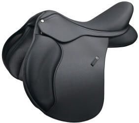 Wintec Industries 500 Vielseitigkeitssattel 44cm/17.5" HART schwarz