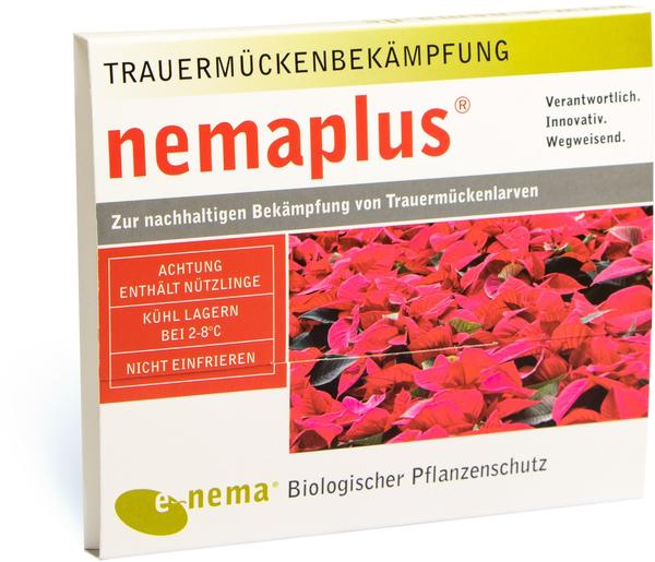 e-nema nemaplus 50 Nematoden gegen Trauermückenlarven 50 Mio.