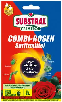 Substral Celaflor Combi-Rosen Spritzmittel - 1 x 7,5 + 1 x 4 m