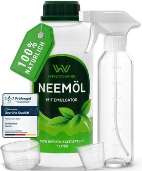 Wendowerk Neemöl 1000ml mit Sprühflasche