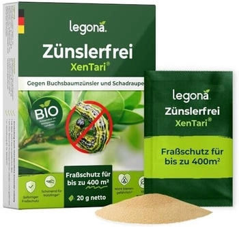 Plantura Z&uuml;nslerfrei Xentari gegen Buchsbaumz&uuml;nsler und Schadraupen 20g