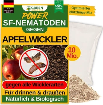 Green Guardia Power SF-Nematoden gegen Apfelwickler 10 Mio für 20m²
