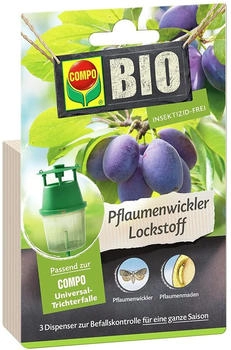 COMPO Bio Pflaumenwickler Lockstoff 3 Stück