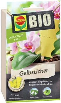 COMPO Bio Gelbsticker 10 Stück