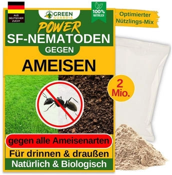 Green Guardia Power SF-Nematoden gegen Ameisen 2 Mio. für 4 m²