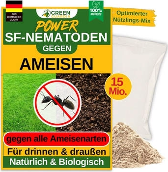 Green Guardia Power SF-Nematoden gegen Ameisen 15 Mio für 30 m²
