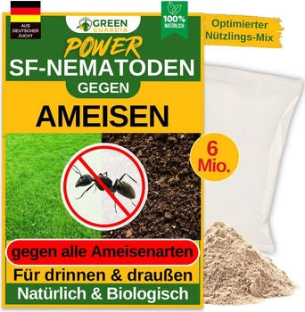 Green Guardia Power SF-Nematoden gegen Ameisen 6 Mio. für 12 m²