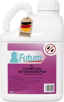 Futum 5L Bettwanzen- / Flohspray 5 l Spray (F100665-06)
