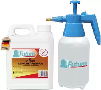 Futum 2L Teppichkäferspray + Sprüher 2 l Spray (F500250-06)