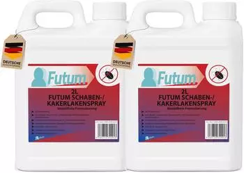 Futum Kakerlakenspray 2x2 l Flüssigkeit (F110360-06)