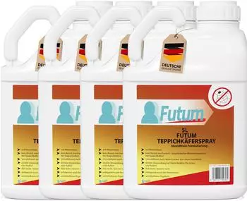 Futum 4x5L Teppichkäferspray 20 l Spray (F501160-04)