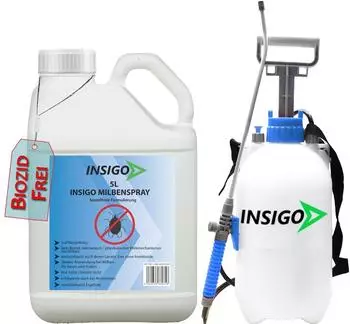 Insigo Milbenspray mit 5L Drucksprüher 5 l