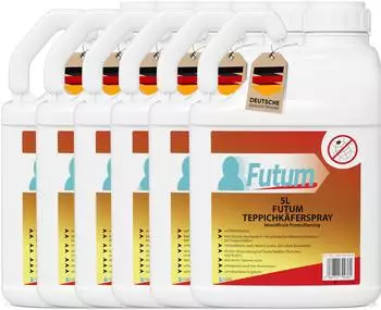 Futum 6x5L Teppichk&auml;ferspray 30 l Spray (F501300-06)