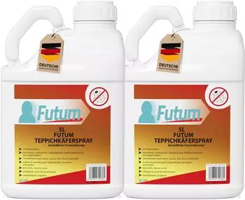 Futum 2x5L Teppichkäferspray 10 l Spray (F500800-04)