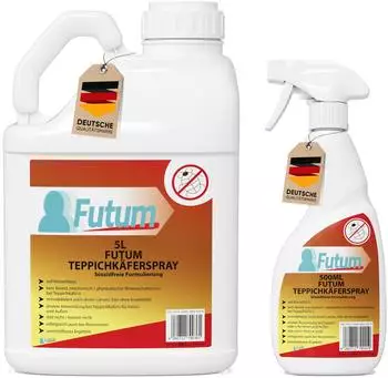 Futum 5L + 500ml Teppichkäferspray 5 l Spray (F500700-02)