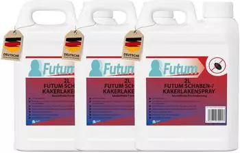 Futum 3x2L Schaben- / Kakerlakenspray 6 l Spray (F110440-06)