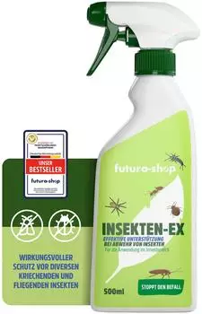Green Hero Insektenspray | Stoppt den Befall 500 ml (Futura-Shop Insektenspray 500ml)
