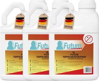 Futum 3x5L Teppichkäferspray 15 l Spray (F501020-06)