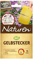 SUBSTRAL Naturen Fruchtfliegenfalle Gelbsticker Bio gelb, 1 St.