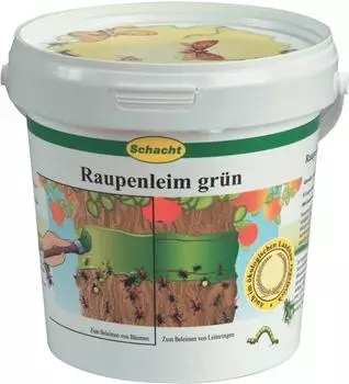 Schacht Raupenleim grün 250g