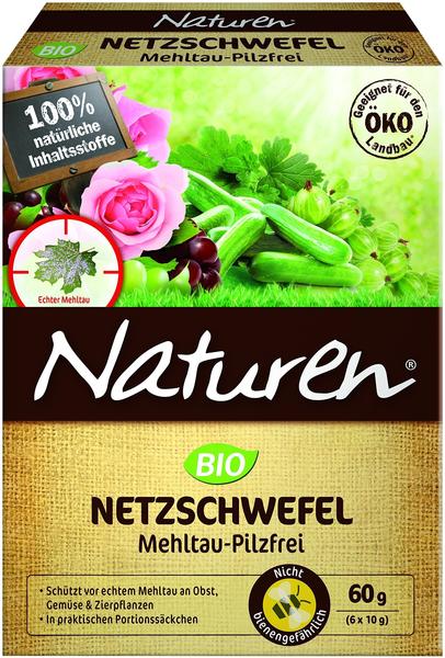 Naturen Bio Netzschwefel Mehltau Pilzfrei 60 g