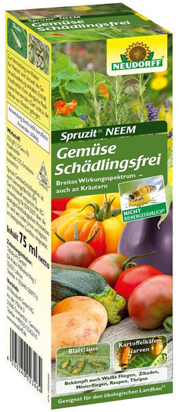 Neudorff Spruzit NEEM Gemüse Schädlingsfrei 75ml