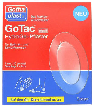 Gothaplast Gotac Hydrogel-Pflaster 7 x 10 cm steril (1 Stk.)