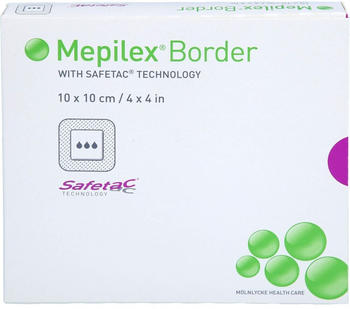 ACA Müller Mepilex Border Schaumverband 10x10cm (5 Stk.)