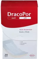 Dracopor Wundverband 8x15 cm steril 20 St