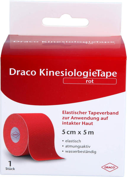 Dr. Ausbüttel Draco Kinesiologietape 5cmx5m rot