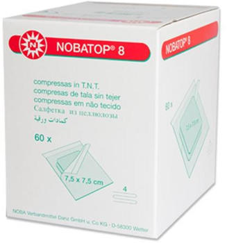 Noba Nobatop Kompressen 7,5x7,5cm steril (50x2 Stk.)