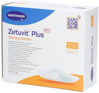 Zetuvit Plus Silicone Border 8x8 cm 10 St