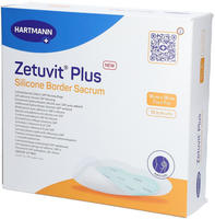 Zetuvit Plus Silicone Border Sacrum 18x1 10 St