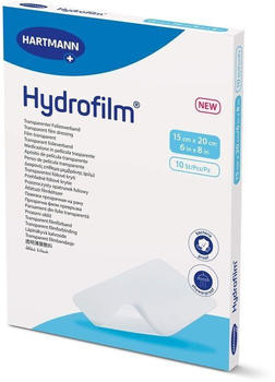 Hartmann Hydrofilm transparenter Folienverband 15x20 cm (10 Stk.)