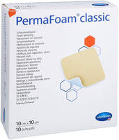 Hartmann Permafoam Classic 10x10cm Schaumverband 10 St&uuml;ck