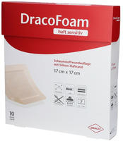 Dracofoam Haft Sensitiv Schaumst.Wund.17 10 St