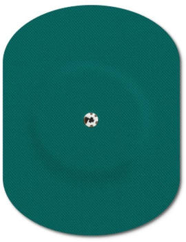 MySweetStitch Fixierpflaster Libre 1 & 2 Overpatch oval petrol (10 Stk.)
