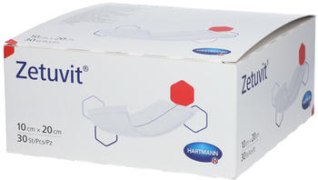 Adequapharm Zetuvit Saugkompressen unsteril 10x20 cm (30 Stk.)