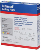 Cutimed Gelling Fiber Kom.10x10 cm Hydro 10 St