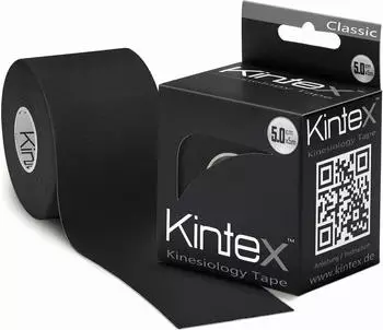 Kintex Kintex Kinesiologie Tape classic 5 cmx5 m schwarz Kintex Kintex Kinesiologie Tape classic 5 cmx5 m schwarz