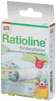 Lohmann & Rauscher Ratioline Kinderpflaster zuschneidbar 6 cmx1 m (10 Stk.)