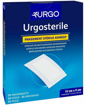 Urgo Urgosterile Wundverband 100x150 mm steril (20 Stk.)