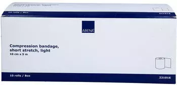Abena Kompressionsbinde Kurzzug 10 cm x 5 m (10 Stk.)