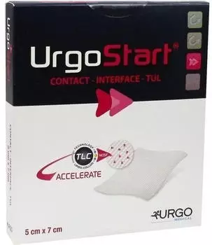 Urgo Urgostart Tüll 5 x 7 cm (10 Stk.)