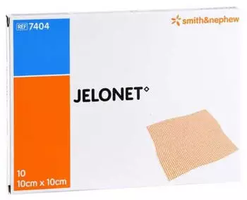 ToRa Jelonet Paraffingaze 10 x 10 cm steril (10 Stk.)