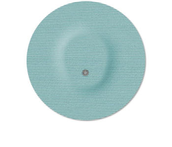 MySweetStitch Dexcom G7 Overtape mit Belüftungsloch Ice Blue (10 Stk.)