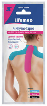 Lifemed Physio-Tapes Schulter & Nacken (4 Stk.)